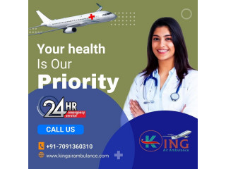 Book Top-Level and Fast Air Ambulance Service in Ranchi by King