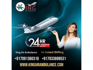 Top-Class Air Ambulance Service in Raipur-with Medical Support by King