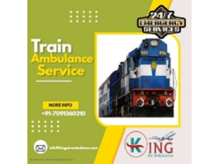Get Excellent Patient Relocation King Train Ambulance Services in Ranchi