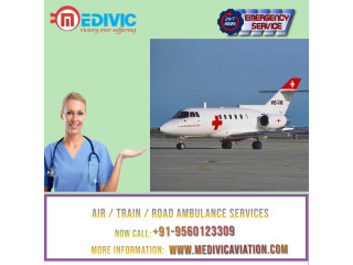 Choose the Matchless Air Ambulance Service in Nagpur by Medivic with All Superior Medical Aids