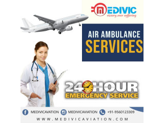 ICU Medical Shifting Air Ambulance in Indore for Comfy shifting By Medivic