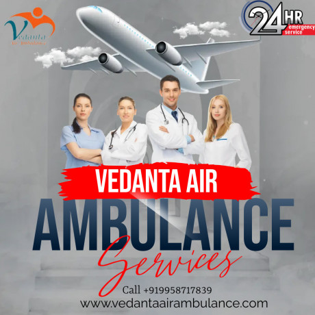 vedanta-air-ambulance-services-in-allahabad-with-hi-tech-icu-medical-facility-big-0