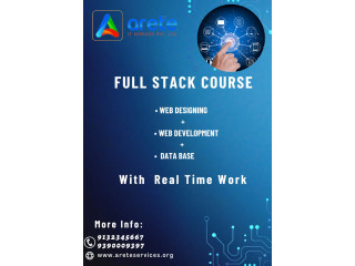 Full stack course with real time work