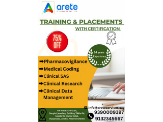 Pharmacovigilance training with certification