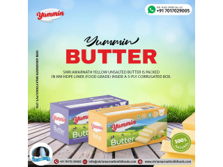 Yellow unsalted butter manufacturer supplier