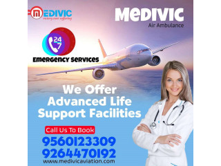 Acquire Top-Grade Medivic Air Ambulance Services in Kolkata with ICU Setup