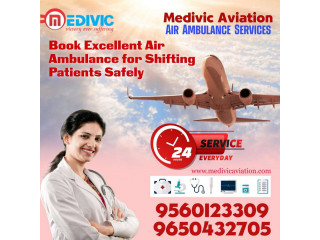Get Medivic Air Ambulance Service in Patna with ICU Specialist Doctor