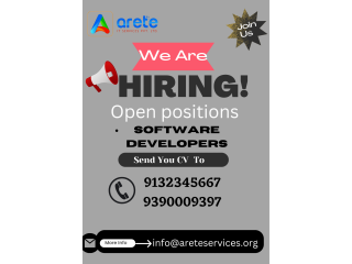 We Are Hiring Software Developers