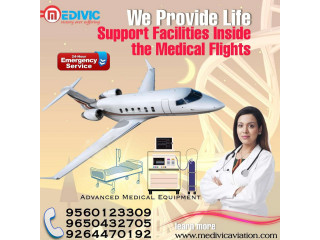Get Unmatchable ICU Support by Medivic Air Ambulance in Chennai
