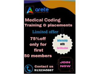 Best medical coding training with placements