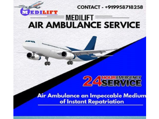 Utilize Excellent Air Ambulance in Lucknow via Medilift with Best Medical Services