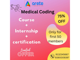Medical coding training along with certificate