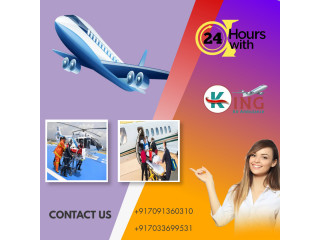 Hire Finest ICU Support King Air Ambulance Service in Ranchi at Low-Fare
