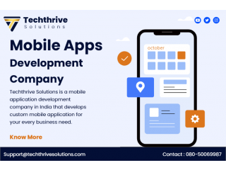 Techthrive Solutions | Mobile app development in Bangalore