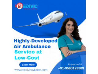 Select the Superb ICU Air Ambulance Service in Ahmedabad by Medivic at Effective Booking Price