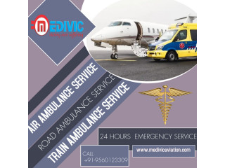 Take the Advanced Curative Setup by Using Medivic Air Ambulance Service in Chennai