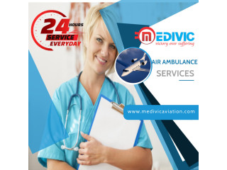Book the Peerless Aviation Medical by Medivic Air Ambulance Service in Hyderabad