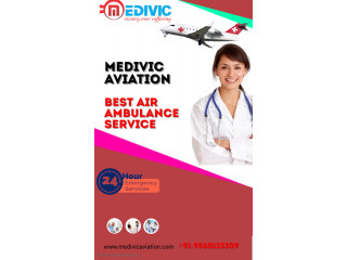 Hire Air Ambulance Service in Durgapur by Medivic with Skilled Medical Staff