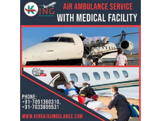 Pick the Best Air Ambulance Services in Raipur with ICU Support by King