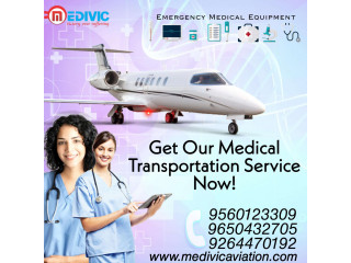 Now Choose Trustworthy and Secure Air Ambulance Service in Ahmedabad from Medivic