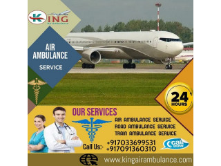 Hire Credible King Air Ambulance Service in Hyderabad with ICU Support