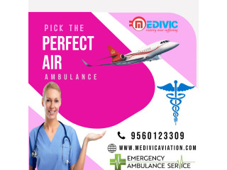 Avail Matchless Commercial Air Ambulance Service in Bhubaneswar by Medivic for Uncomplicated Shifting