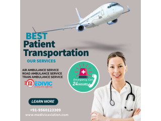 Medivic Aviation Air Ambulance Service in Ahmedabad - New Improved Medical Amenities