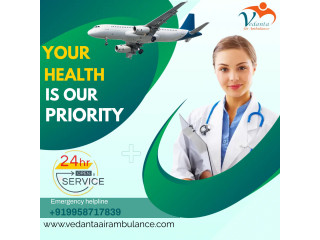 Vedanta Air Ambulance Service in Hyderabad Provides Trusted Transportation