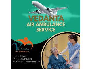 Vedanta Air Ambulance Service in Jaipur with the Best Medical Enhancements