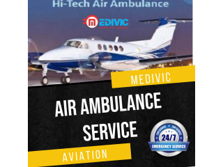 Air Ambulance Service in Bhubaneswar by Medivic at Genuine Cost for 24 Hours Medical Shifting