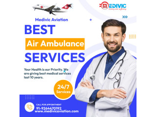 Take Air Ambulance Service in Jamshedpur by Medivic with ICU Setup