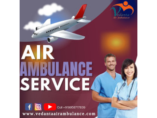 Vedanta Air Ambulance Service in Surat with Rapid Patient Shifting