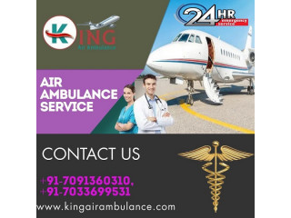 King Air Ambulance Service in Darbhanga- Gliding Across the Skies to Save Lives