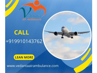 Pick Vedanta Air Ambulance in Kolkata with Highly Advanced Medical Services