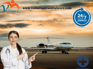 Use Advanced-Grade ICU Setup by Vedanta Air Ambulance Service in Raipur