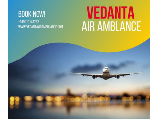 Vedanta Air Ambulance from Patna with Life-Saving Medical Accessories