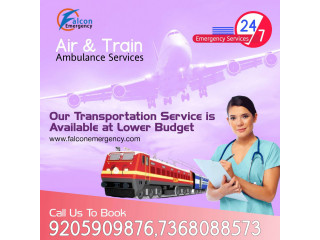 Falcon Train Ambulance in Ranchi Makes Travel Arrangements Efficiently