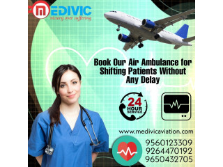 Hire Air Ambulance Service in Indore by Medivic with Experienced Para Medical Crew