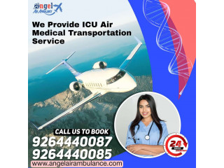 Angel Air and Train Ambulance Service in Patna – Problem-Free and Quick