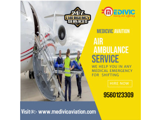Avail Air Ambulance Service in Delhi by Medivic with Veteran Medical Team