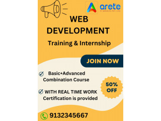 Web development course with certificate