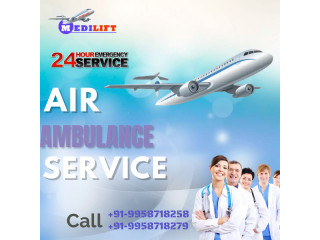 Take Medilift Air Ambulance Service in Kolkata with Incredible Medical Assistance