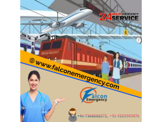 Falcon Train Ambulance in Jamshedpur is the Best Means of Emergency Medical Transport