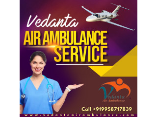 Use Vedanta Air Ambulance Service in Guwahati Hi-Tech Ventilator Setup