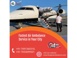 Hire a Unique and Reliable Air Ambulance Service in Chennai by King