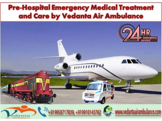 Get The Best Air Ambulance Service in Kharagpur by Vedanta