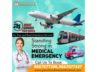 Panchmukhi Train Ambulance in Patna is the Comfortable Means of Medical Transfer