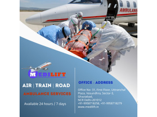Choose Air Ambulance in Chennai with Professional Medical Team via Medilift