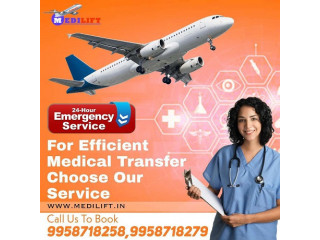 Utilize Medical Emergency Air Ambulance in Bangalore for Quick Patient Relocation via Medilift