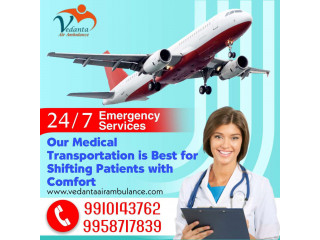 Quick Patient Transfer by Vedanta Air Ambulance Service in Bhubaneswar
